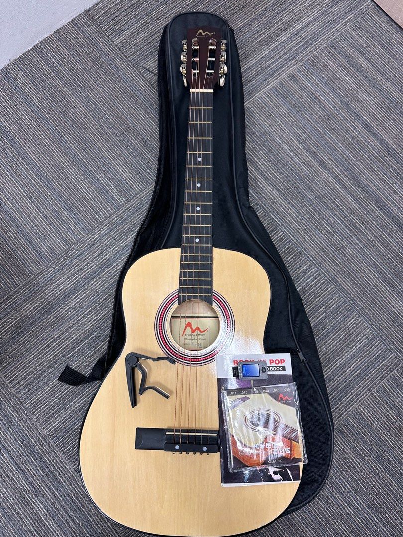 Acoustic Guitar Free Drum pad Drum sticks