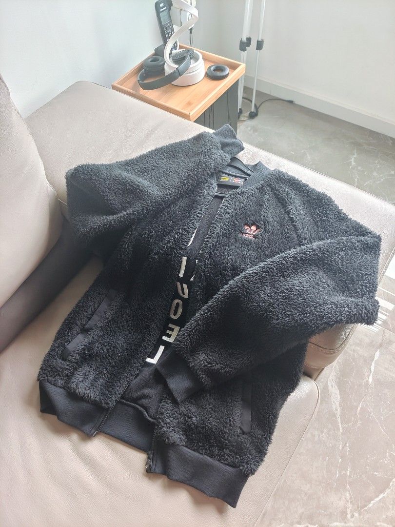 Fur discount adidas jacket