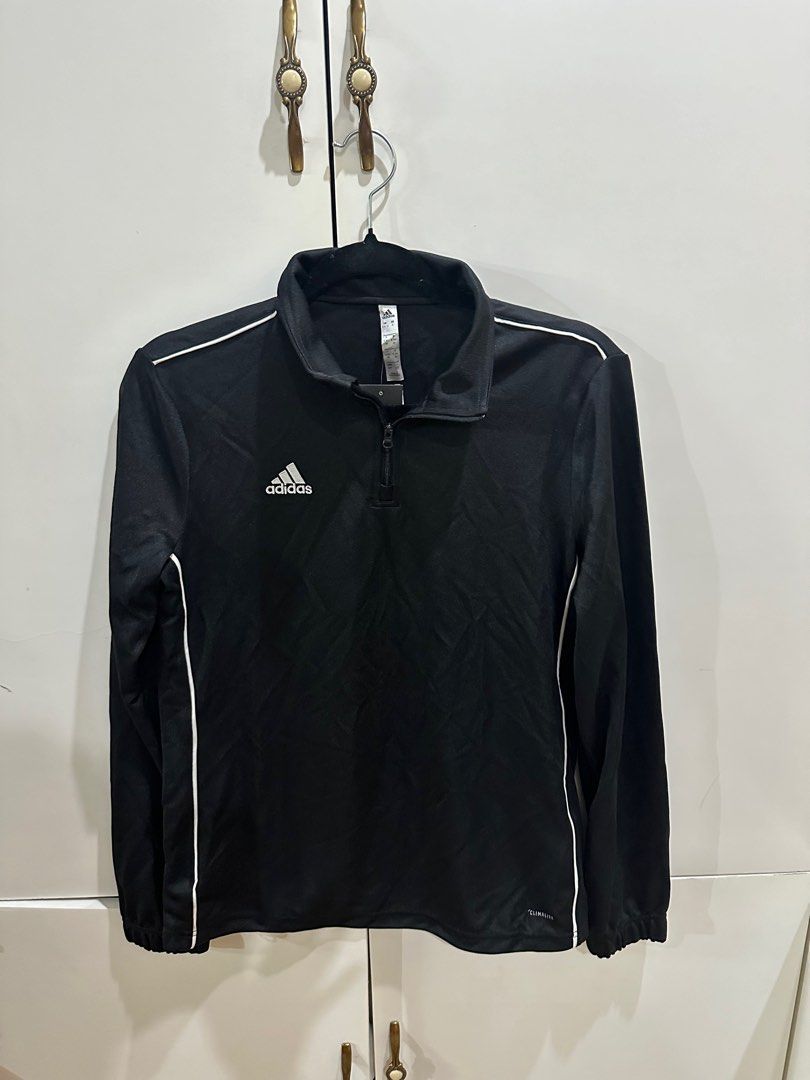 Adidas quarter zip climalite pullover activewear, Women's Fashion,  Activewear on Carousell