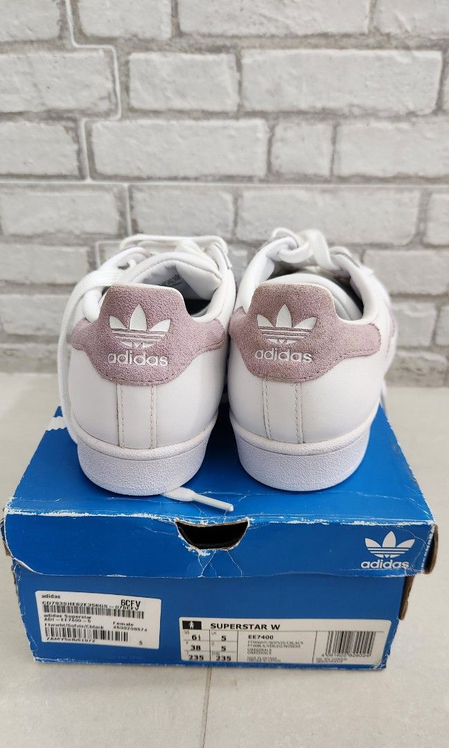 Adidas superstar 2025 light pink 38