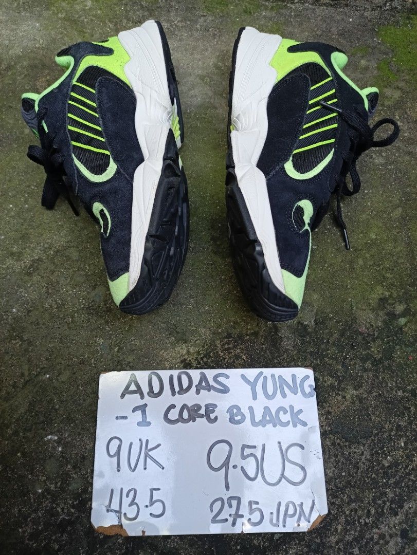 ADIDAS YUNG 1 CORE BLACK