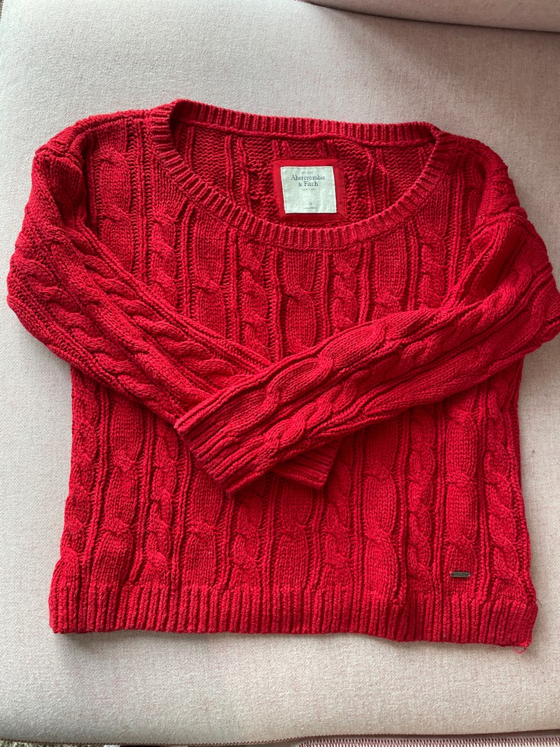 Red jumper 2025 sweater