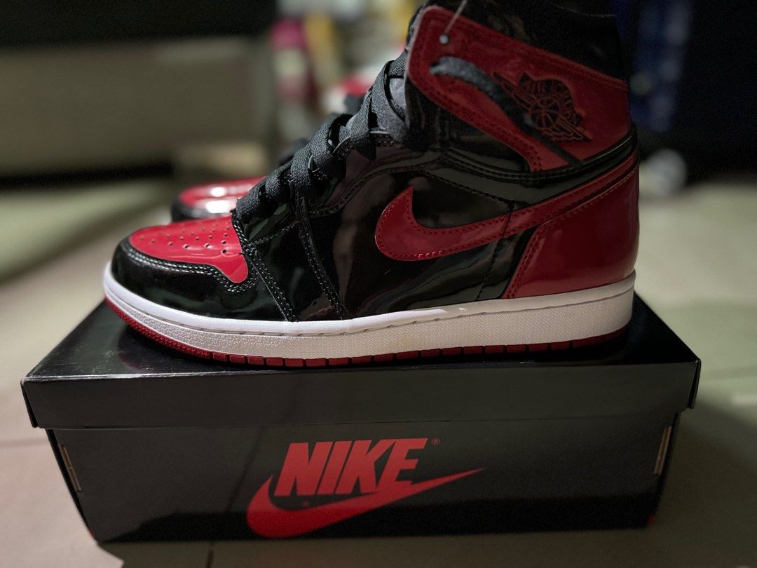 Air jordan store 1 patent leather
