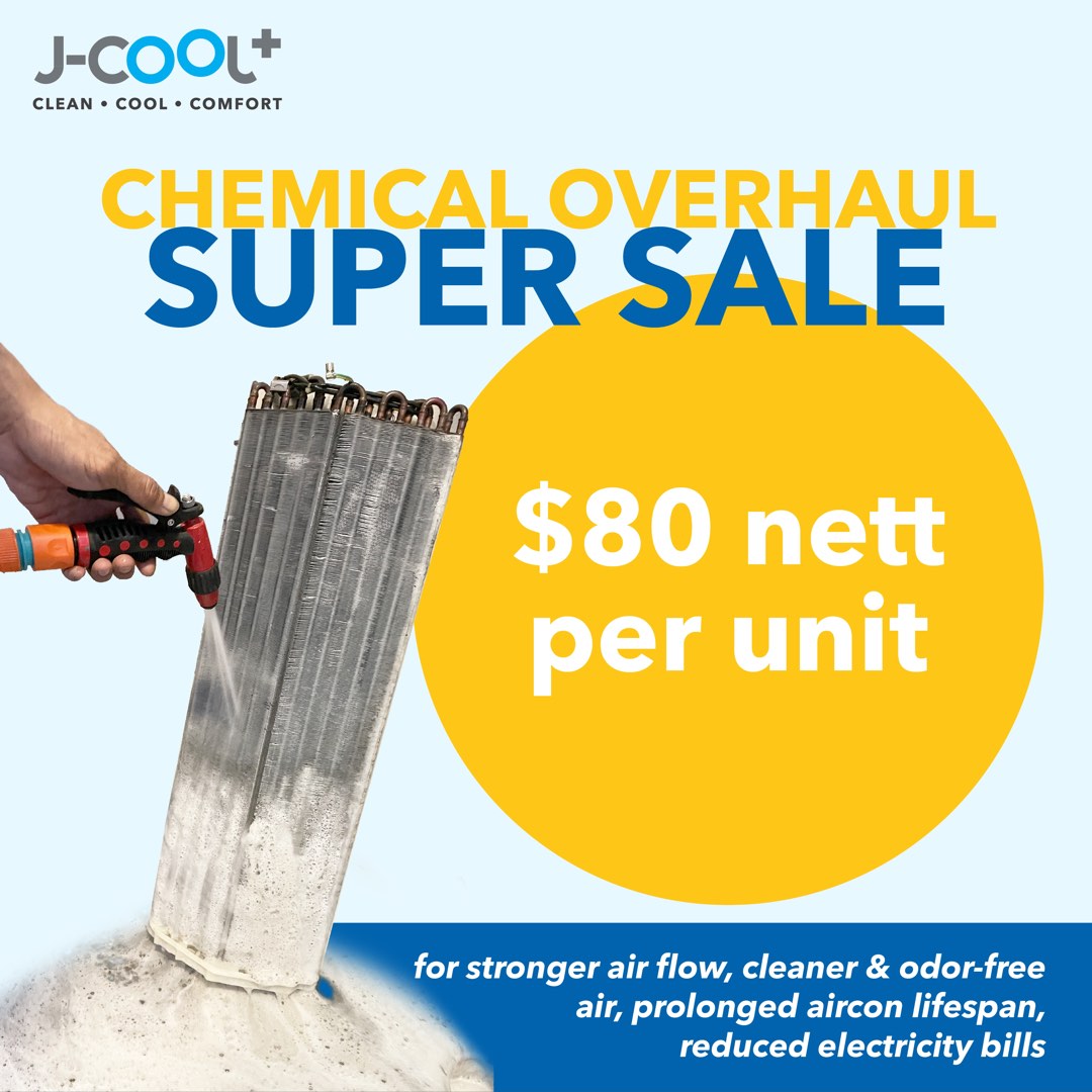 Aircon chemical overhaul, Home Services, Aircon Services, Chemical