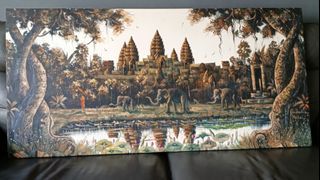 Ang kor wat Oil Painting