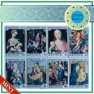 Antigua and Barbuda Christmas 1975 Stamps