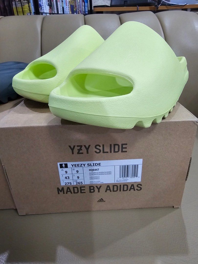 adidas gazelle silver green womens Adidas Yeezy Slide "Resin"  LacedUp