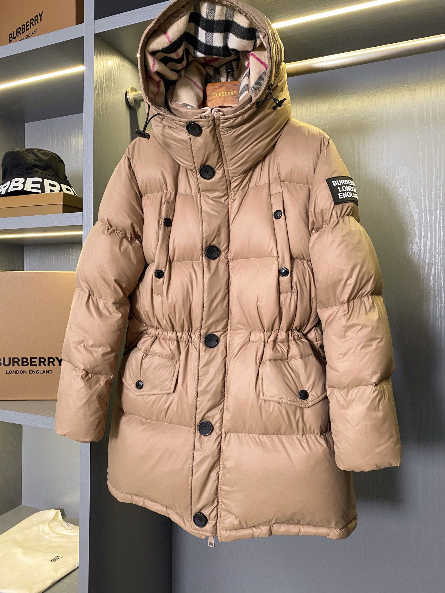 Burberry new jacket clearance