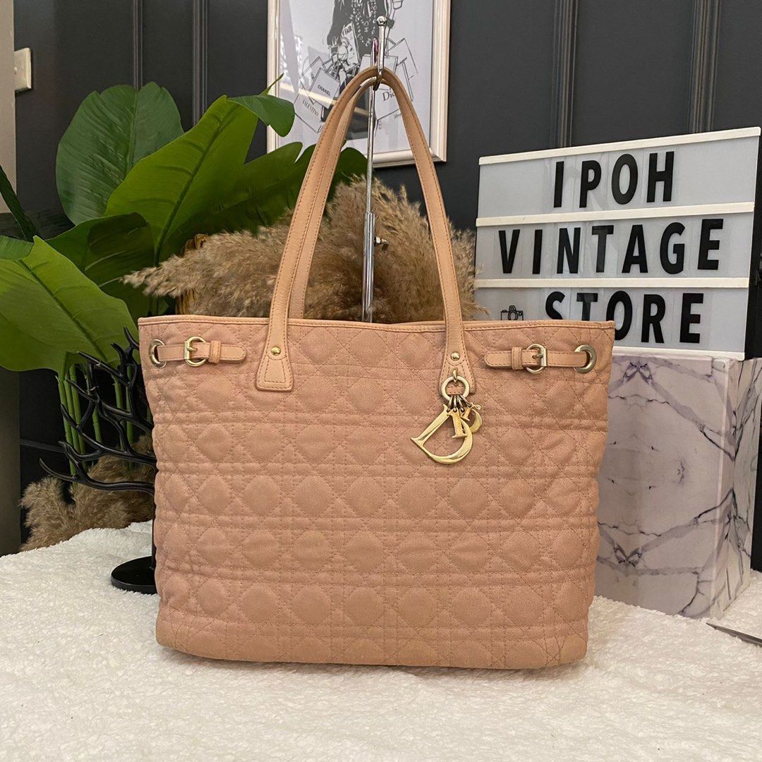 Authentic Christian Dior Panarea Cannege Tote Bag