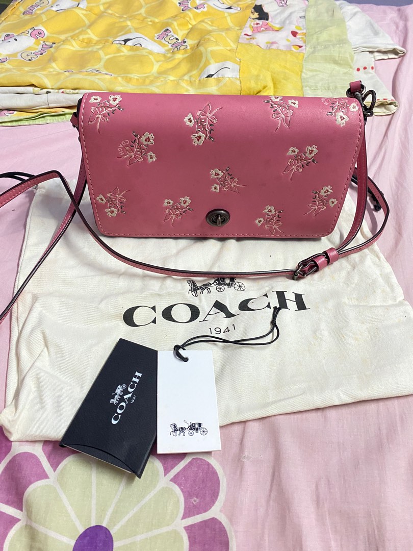 Coach dinky pink on sale