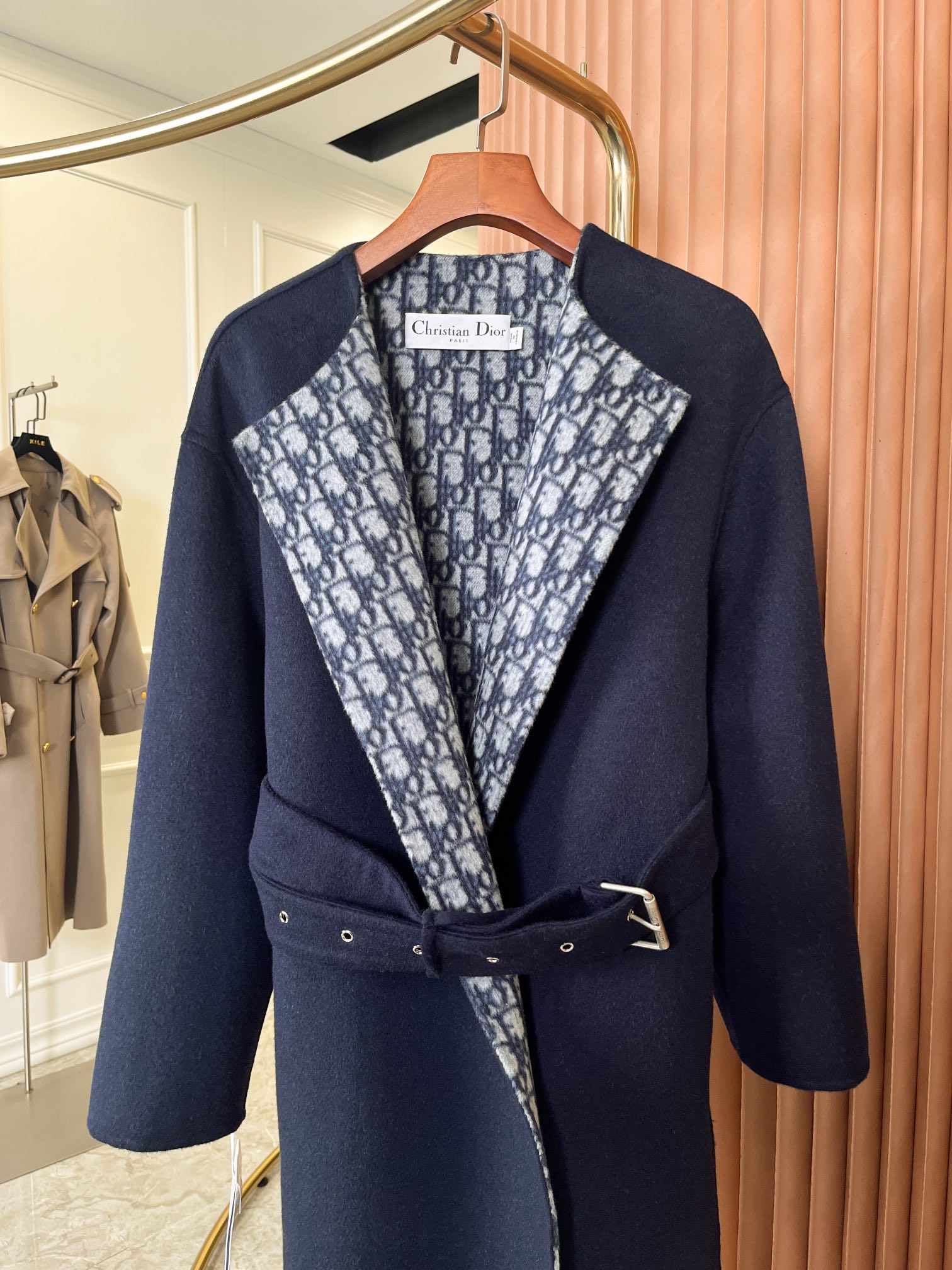 Christian dior clearance cashmere coat