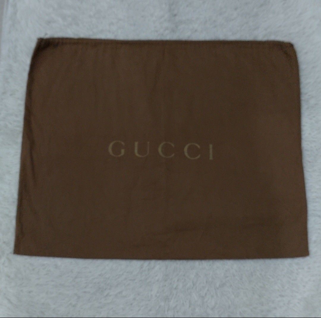 Authentic Gucci Dust bag 20.5x26 inches (Category: Luxury Bags & Wallets) located in Manila. Submitted by jfluxury.co (Listing ID 1269657355, Image 2). Description: excellent condition no flaws bought in Japan 🇯🇵 💯% Authentic. 😊 Money back guarantee. 😊 Clean and ready to use na po.