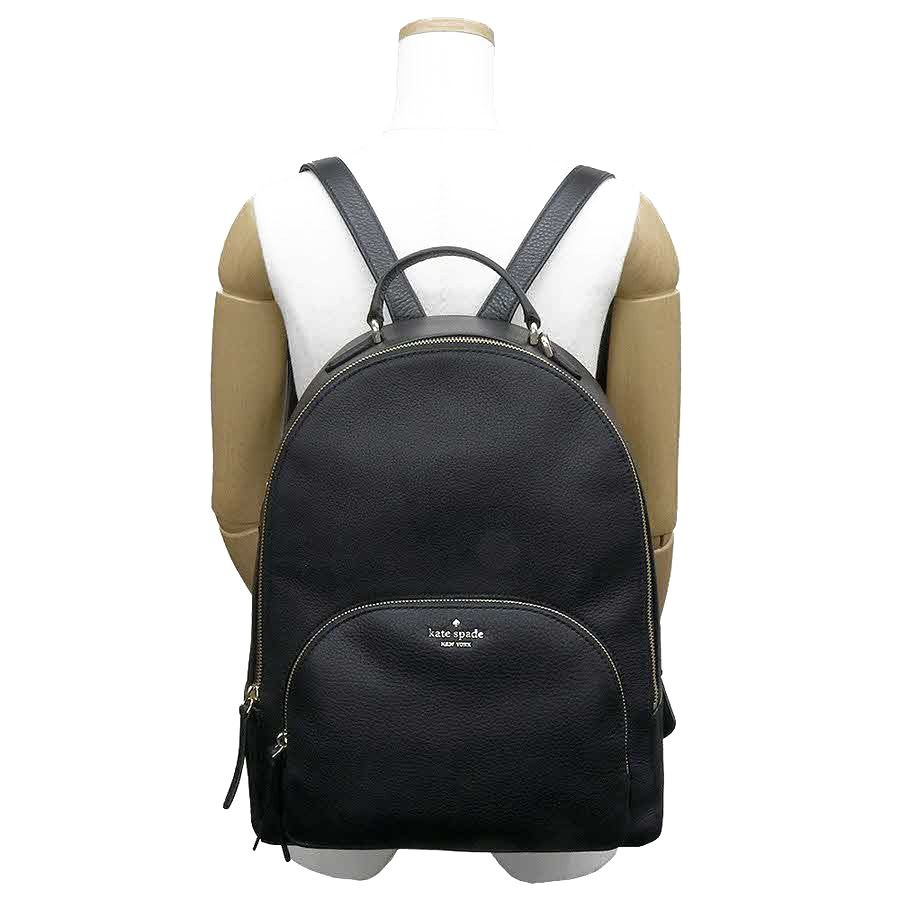 Authentic Kate Spade Jackson Large Backpack Leather Black