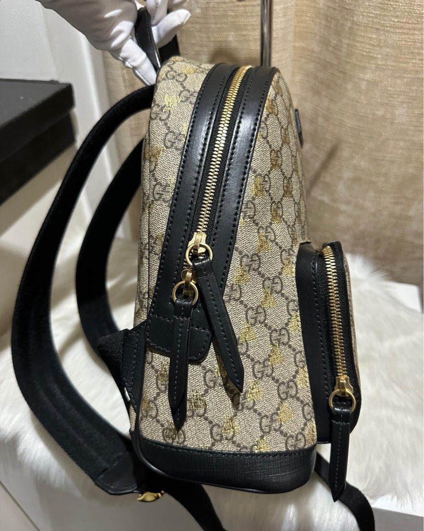 Gucci backpack with bee on sale
