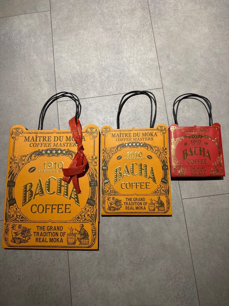Bacha Coffee Paper bag, Hobbies & Toys, Stationery & Craft, Craft ...