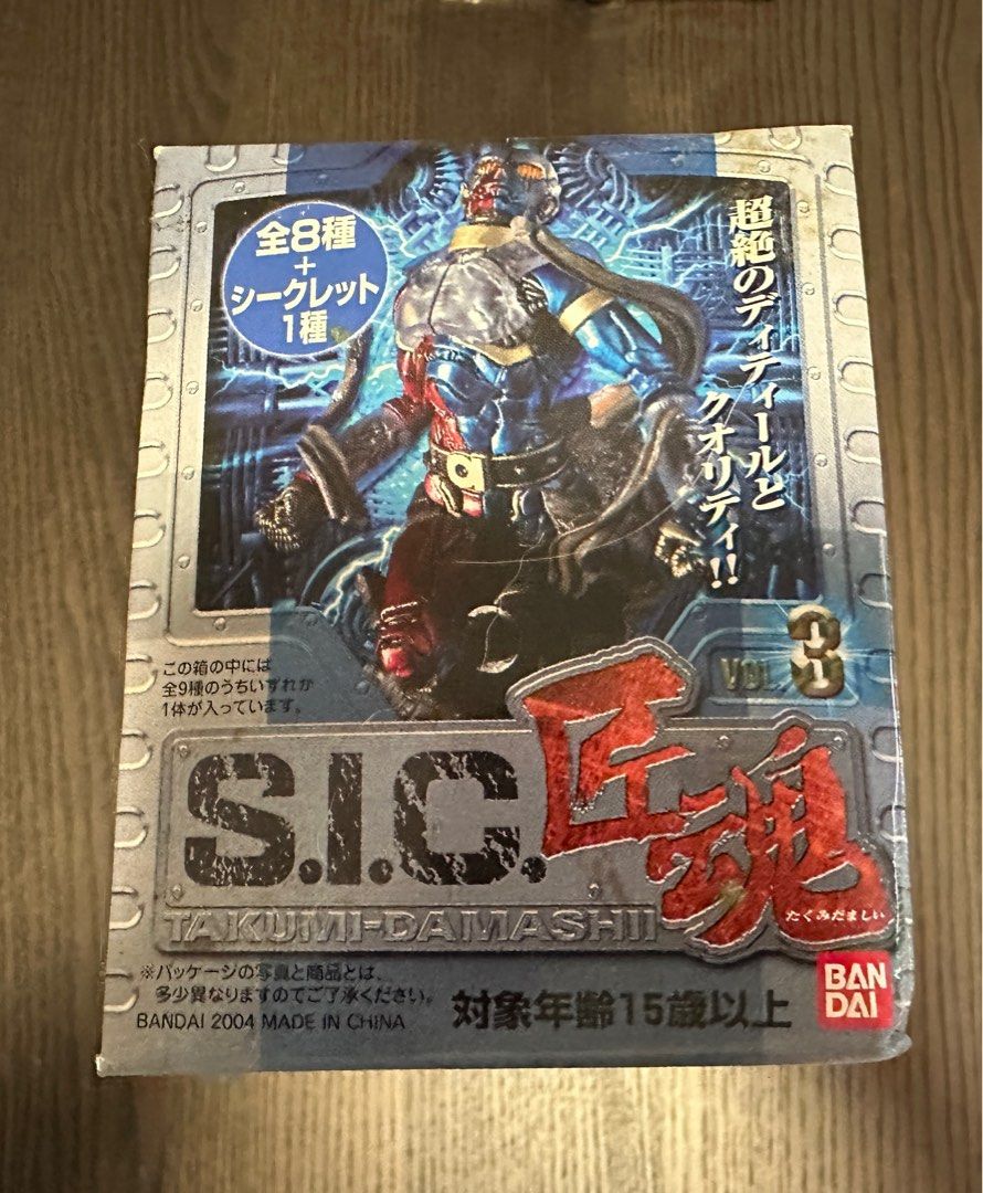 Bandai SIC 匠魂vol.3 竹谷隆之幪面超人V3 電腦奇俠小露寶, 興趣