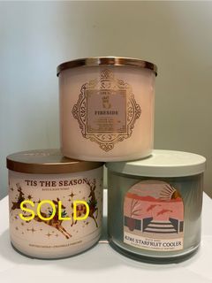 Bath and Body Shop Candles