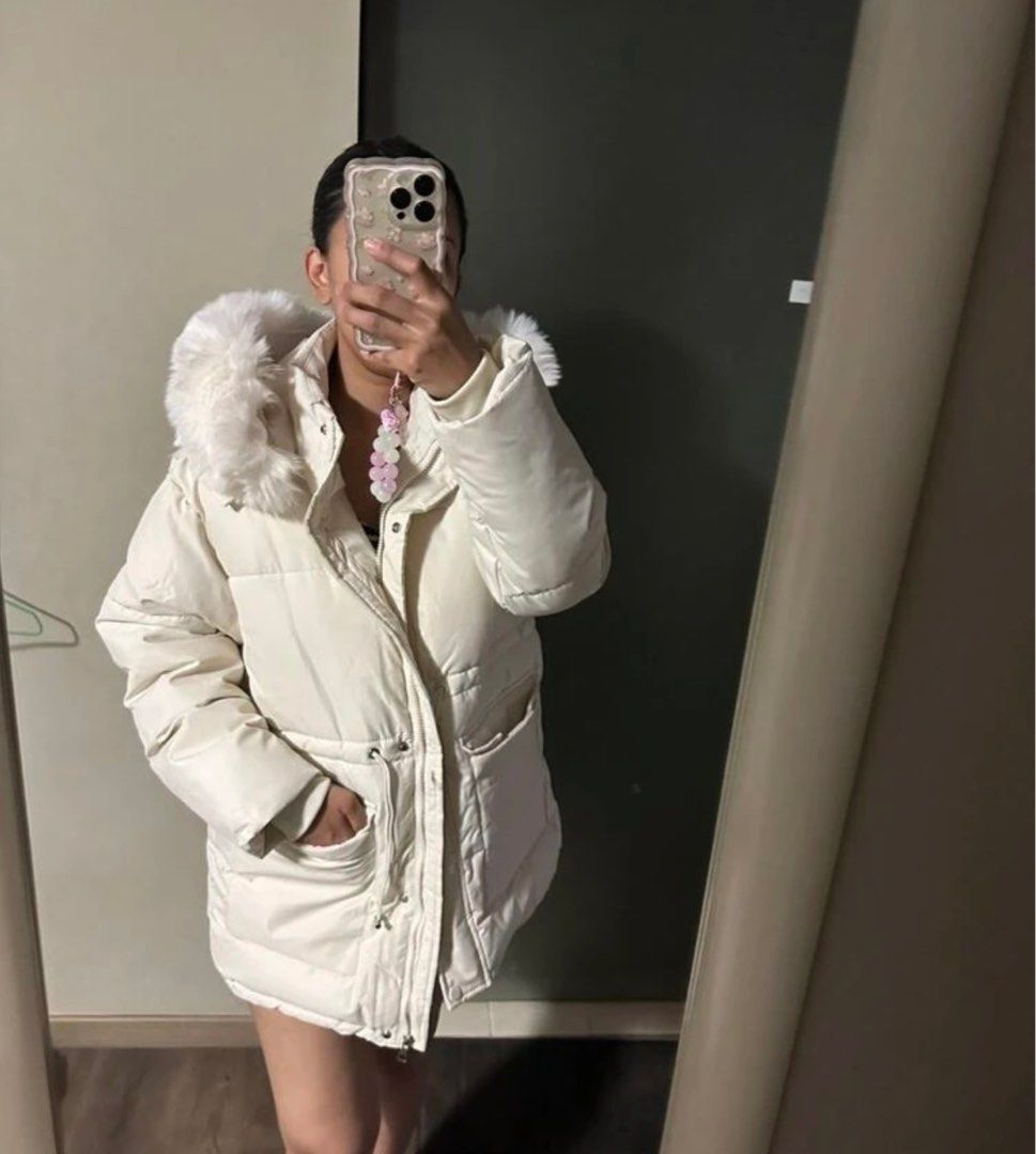 Columbia della fall detachable faux fur trimmed hooded jacket online