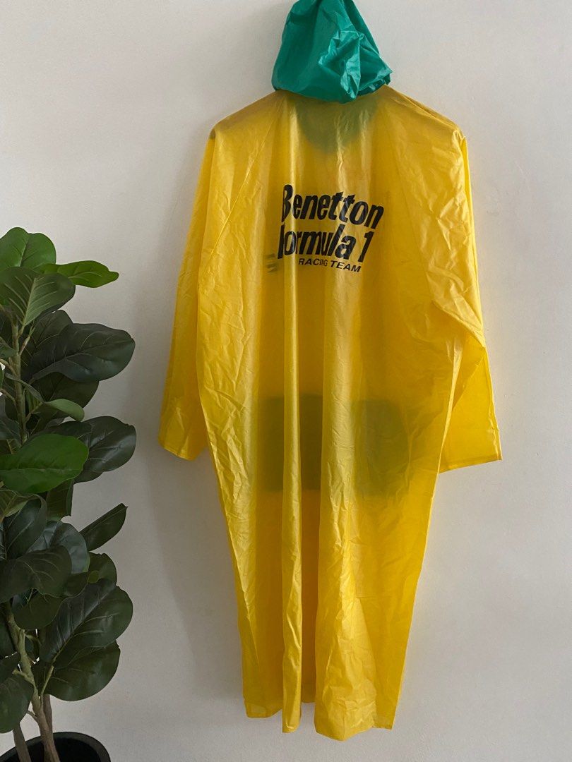 Benetton Formula 1 rain Jacket