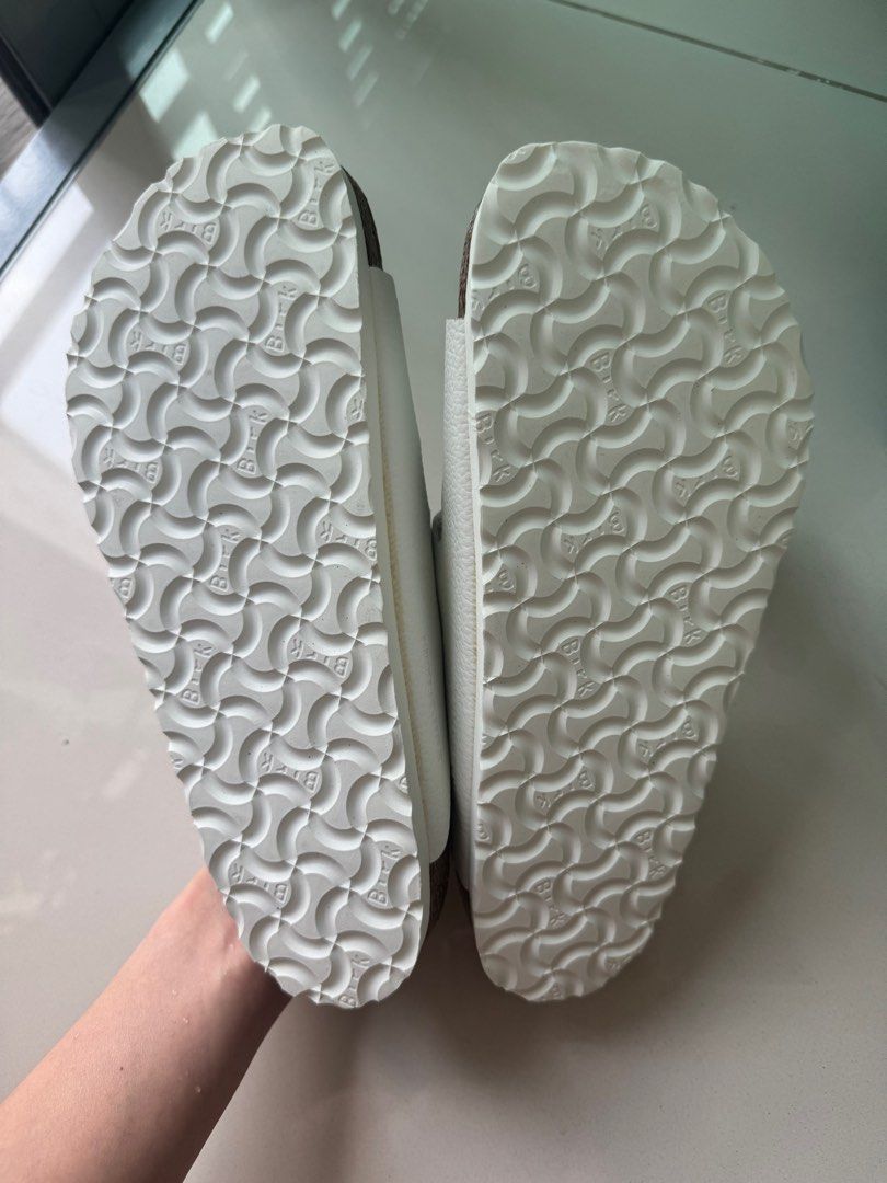 Fake white rubber birkenstocks deals
