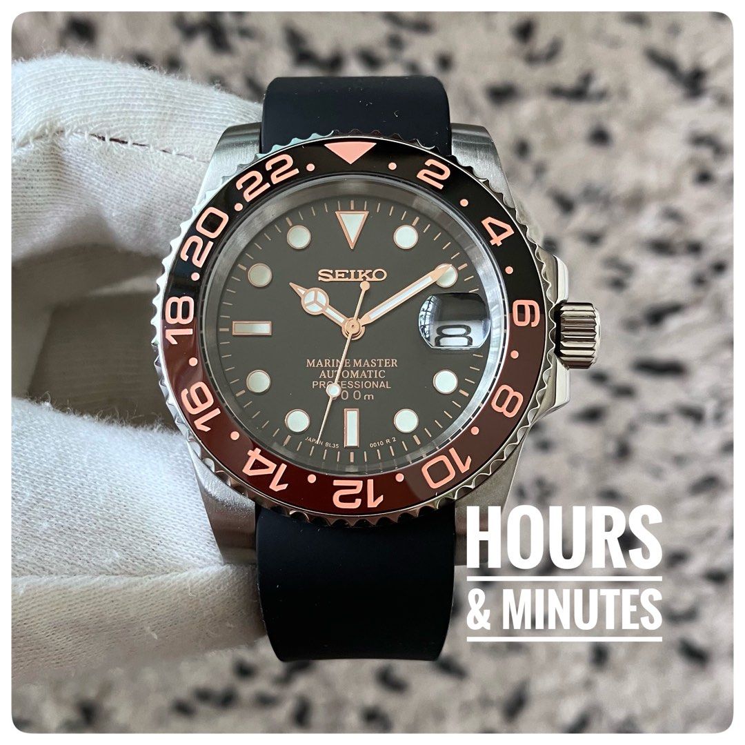 Seiko root beer bezel deals
