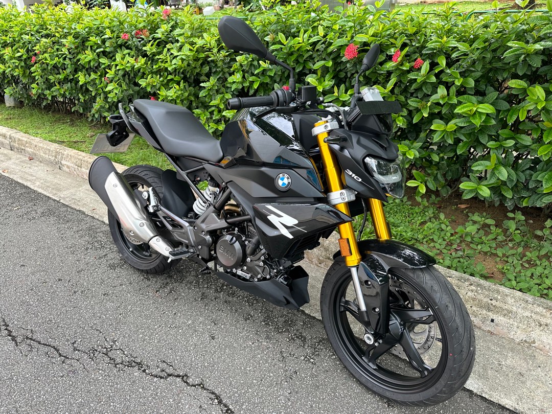 BMW G310R Triple Black Metallic Color. Brand New Bike With PML Local