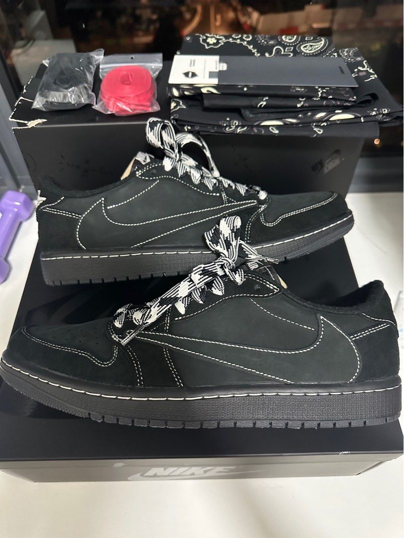 Travis scott air hotsell force 1 dhgate