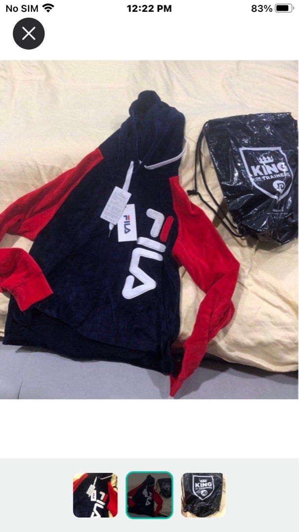 Fila coat jd hot sale