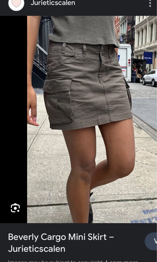 Brandy Melville cargo skirt, Women's Fashion, Bottoms, Skirts on Carousell