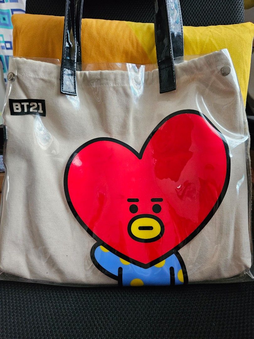 BT21 PVC Shoulder Bag Hobbies Toys Memorabilia Collectibles