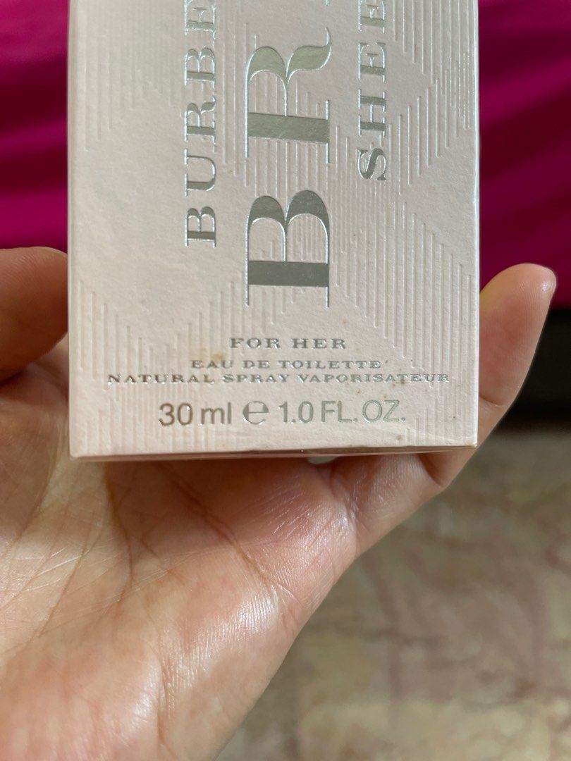 Burberry Brit Sheer 30ml Beauty Personal Care Fragrance