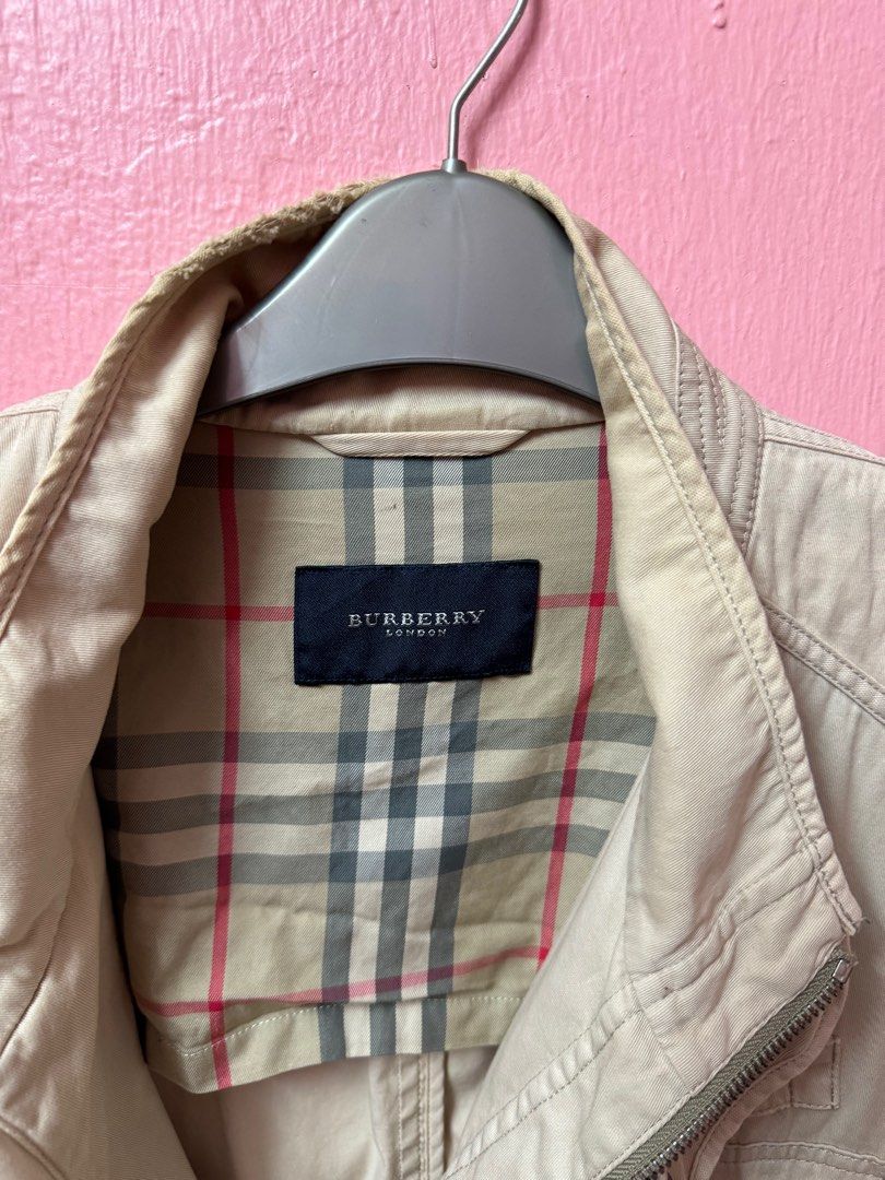 BURBERRY MILITARY STYLE JACKET, Luxury, Apparel on Carousell