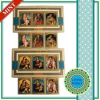 Burundi Christmas 1973 Stamps and Stamp Sheet