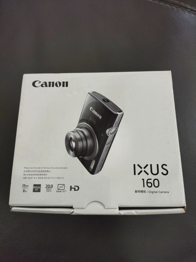 Canon IXUS 160 Digital Camera, Photography, Cameras on Carousell