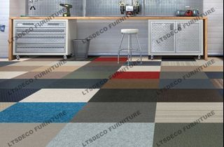 CARPET TILE HOME AND OFFICE FURNITURE AND PARTITIONS