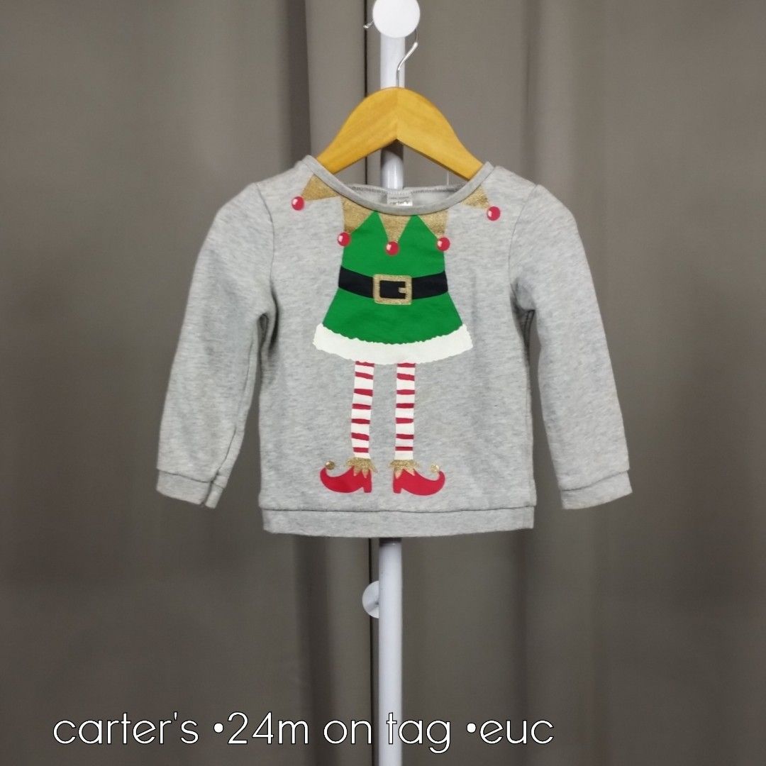 Carters christmas sweater 2025