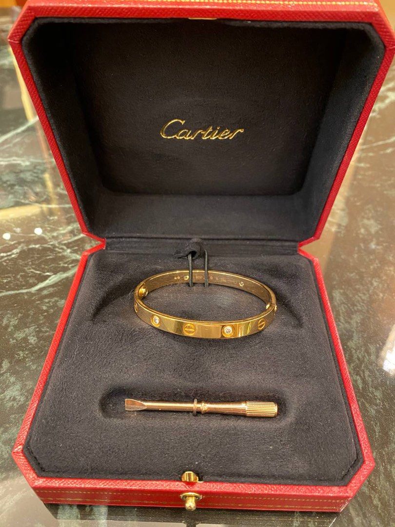 Cartier rose gold cheap bracelet price