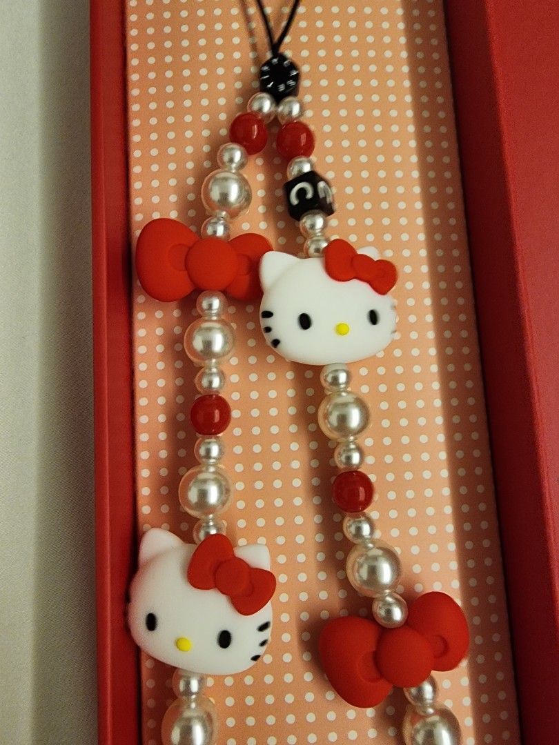 Casetify Hello Kitty phone charm strap
