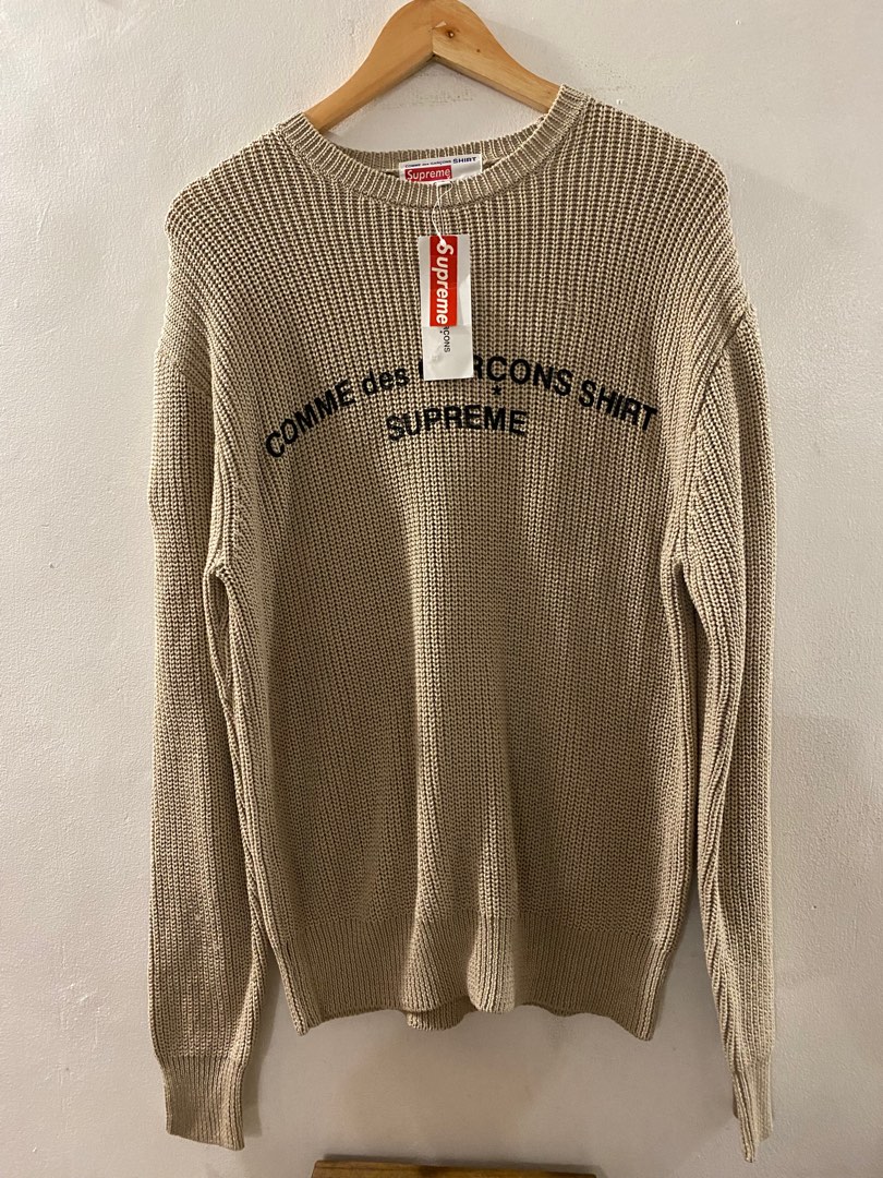 Cdg sale supreme knit