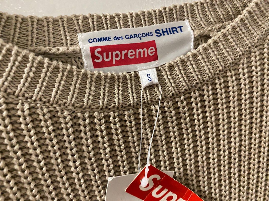Supreme cdg knit top
