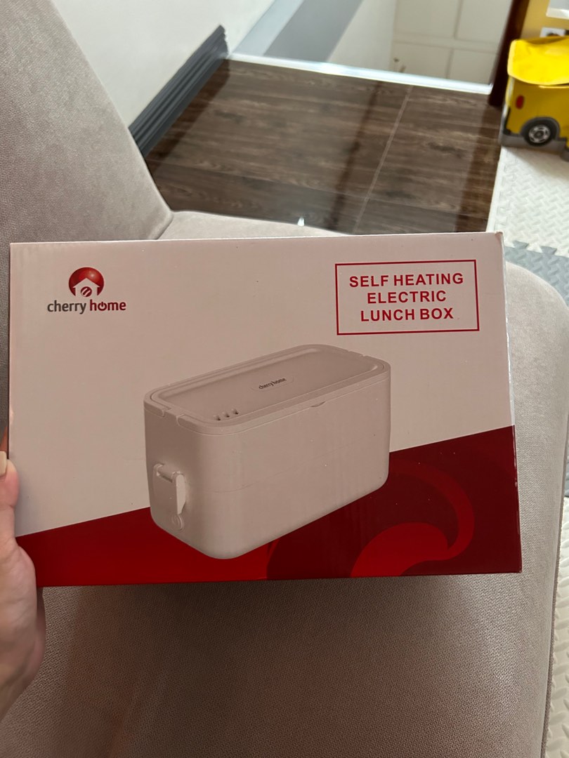 Cherry Home Self Heating Electric Lunch Box, Furniture & Home Living