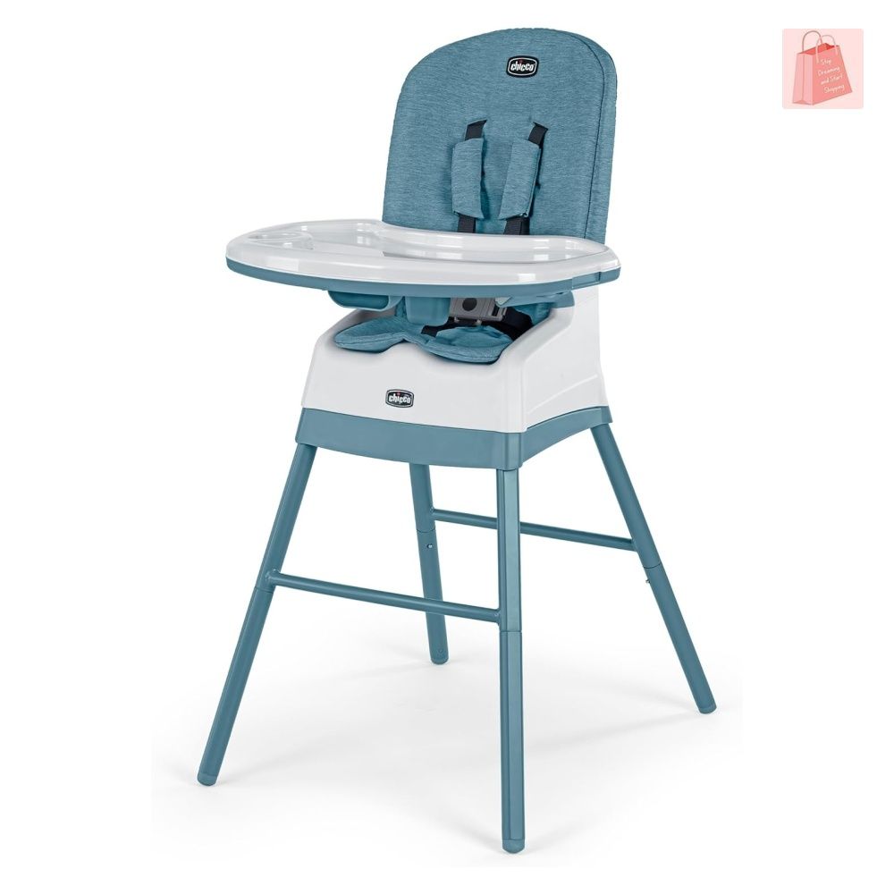 Chicco Stack Hi-Lo 6-in-1 Multi-Use Convertible High Chair