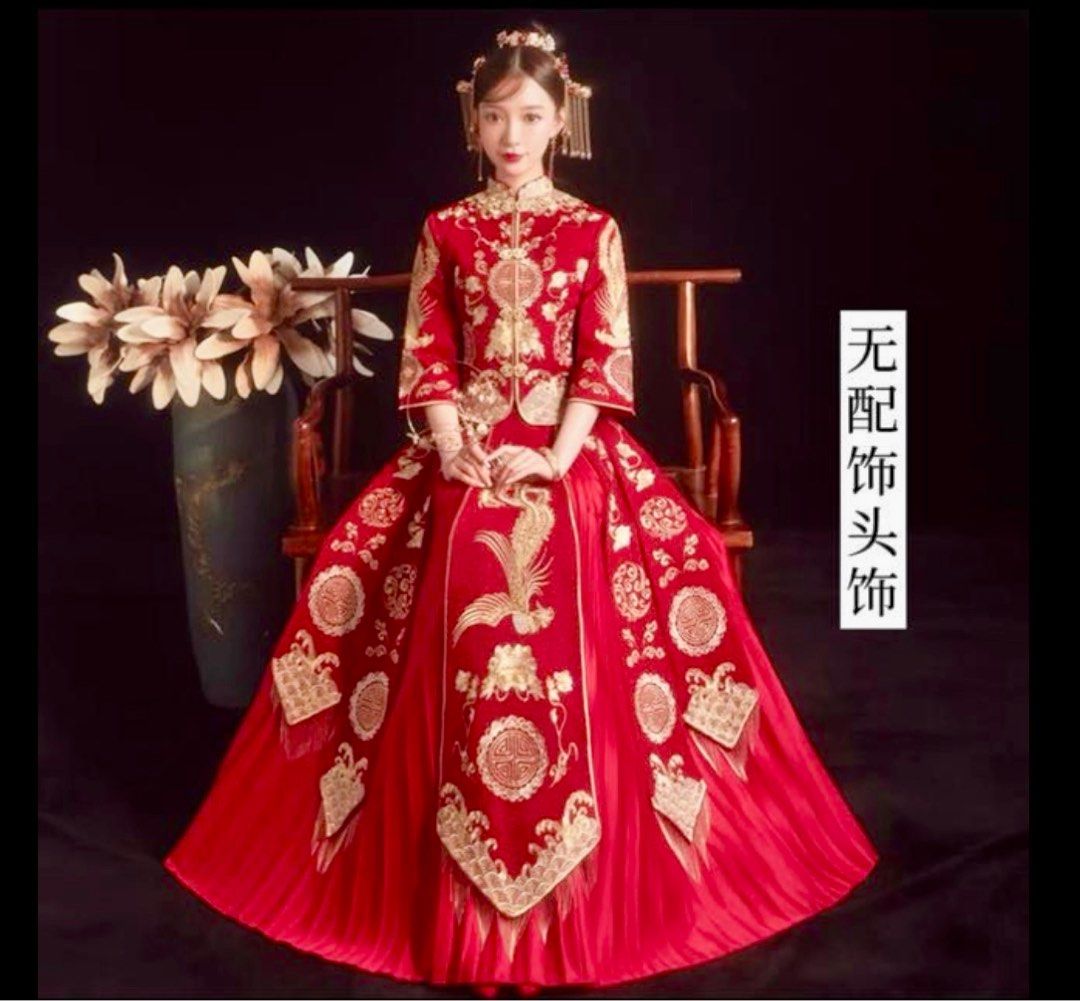 Chinese wedding sales wear