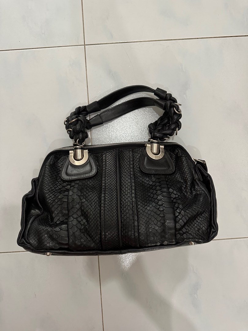 Chloe Snakeskin Bag Luxury Bags Wallets on Carousell