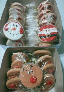 CHRISTMAS SUGAR COOKIES SOUVENIRS GIVEAWAYS CHOCOLATE GIFT