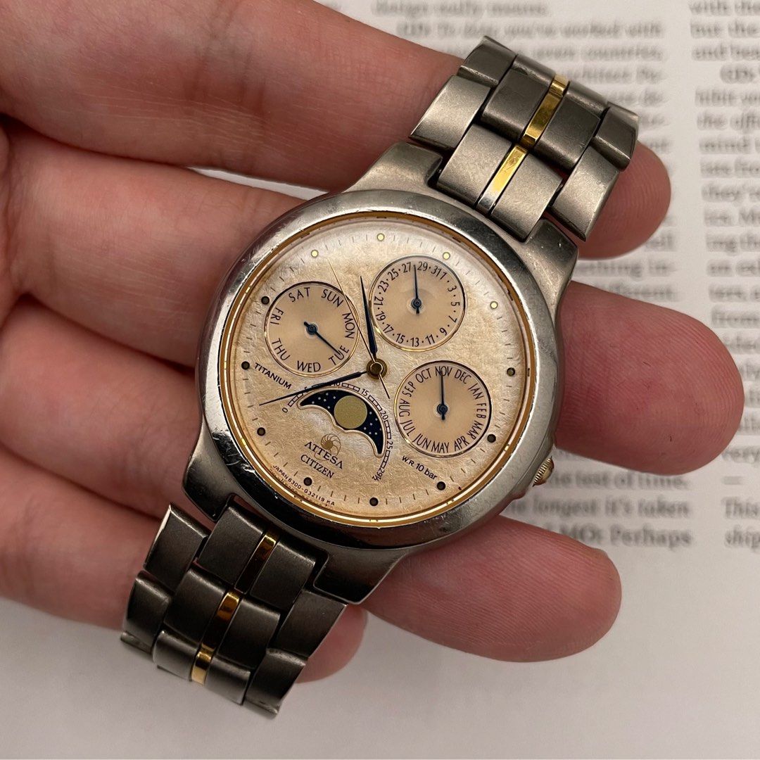 Citizen titanium vintage sales