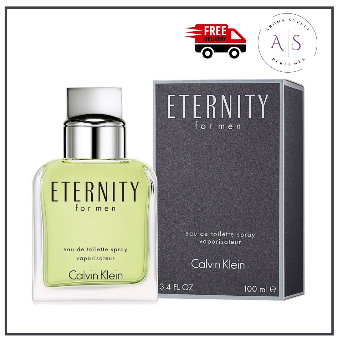 CK Eternity EDT 100/200ml Calvin Klein Men's perfume, Beauty