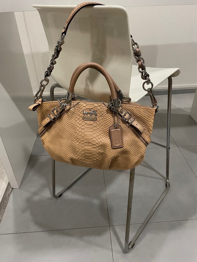 Coach python clearance bag