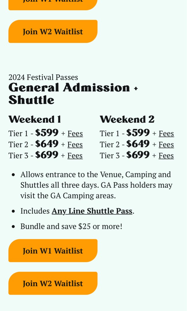 Coachella 2024 GA + Shuttle weekend 1, Tickets & Vouchers, Event