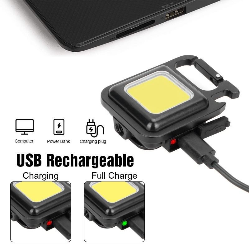 Rechargeable led hotsell keychain light